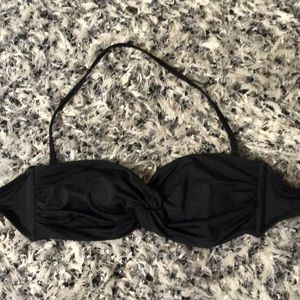 Black bikini top